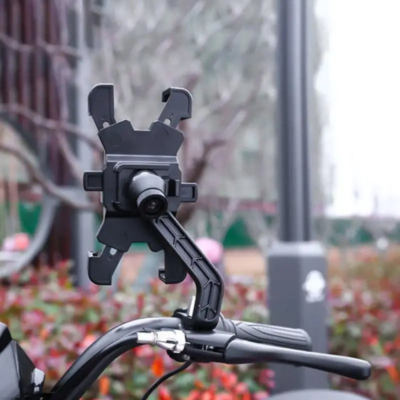 Support telephone velo avec brasattache