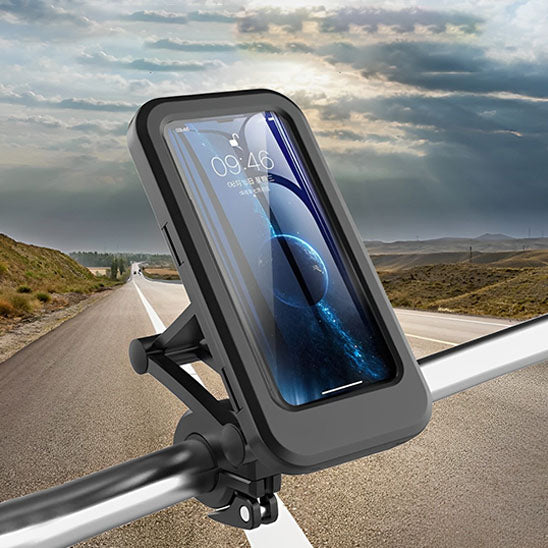 Support telephone velo impermeable resistant universel