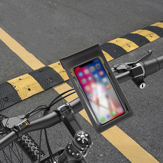 Support telephone velo minimaliste