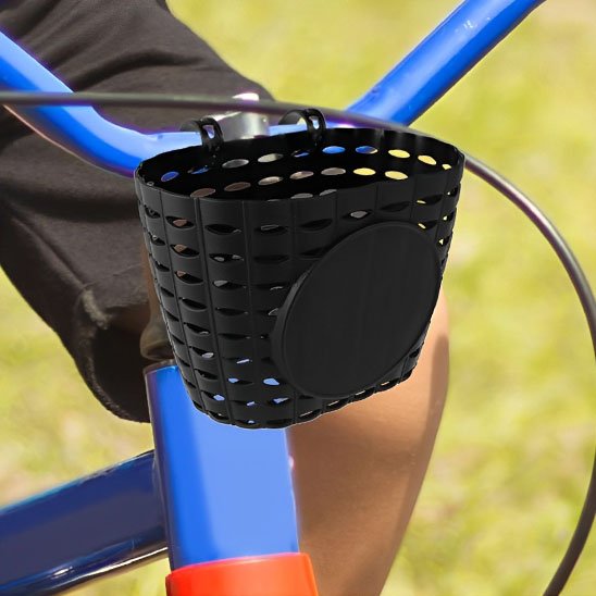 noir plastique panier velo enfant panier avant velo