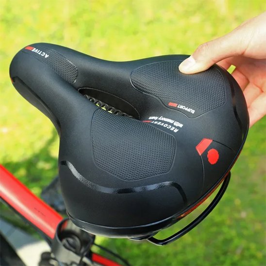 Selle de velo remboure et respirant