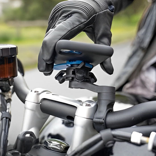 support telephone velo sur moto sport