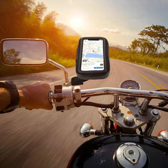 support telephone velo sur moto