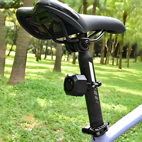 Antivol vélo électrique sonore noir