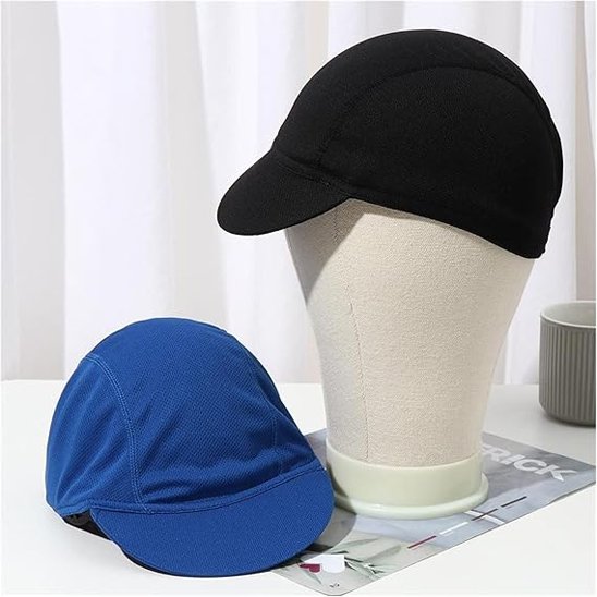 Casquette velo couleur uni