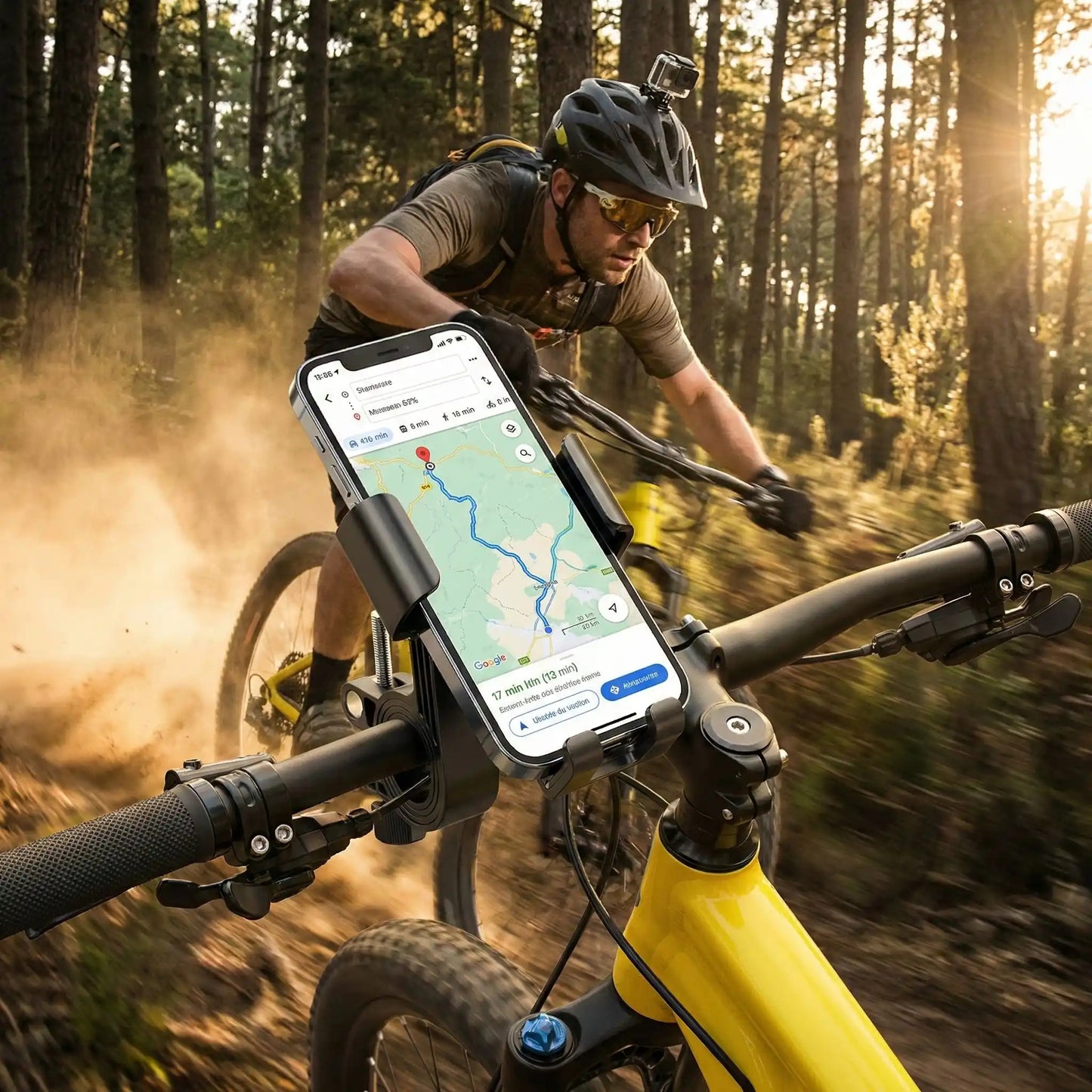 Porte telephone pour vtt | Secure-Ride™