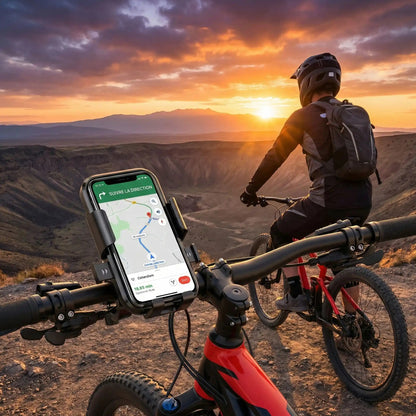 Porte telephone pour vtt | Secure-Ride™
