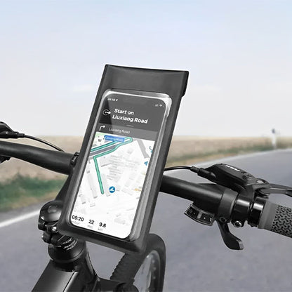 Support telephone velo impermeable minimaliste