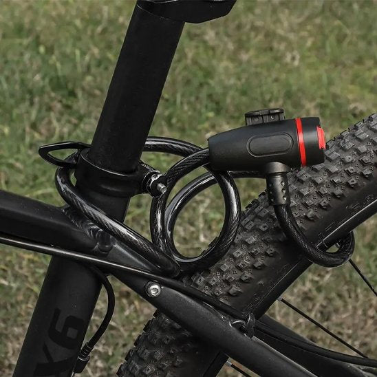 Antivol velo câble d'acier tressé