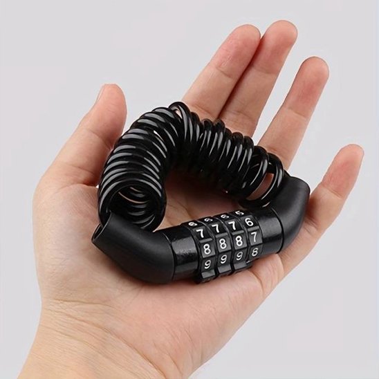 Antivol vélo spiral léger long