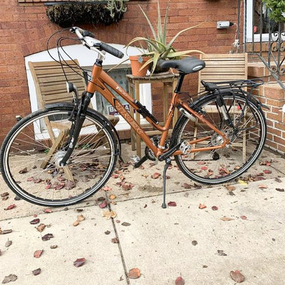 Béquille vélo pour bikepacking