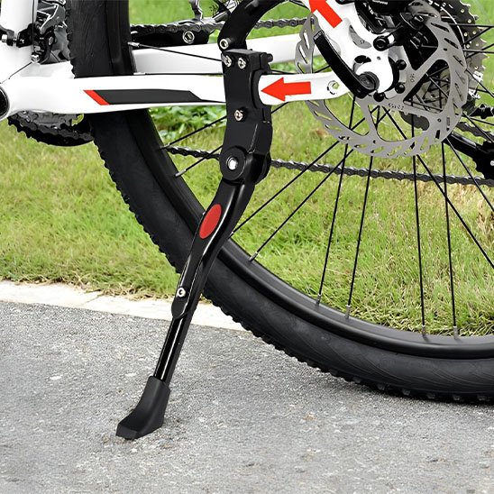 Béquille vélo stylé