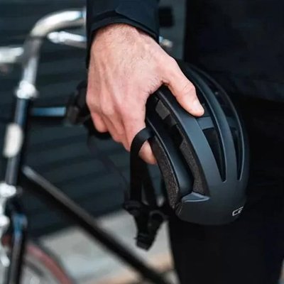 Casque de velo pliable transport