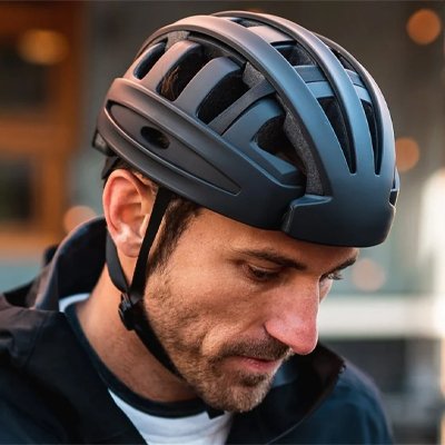 Casque de velo pliable