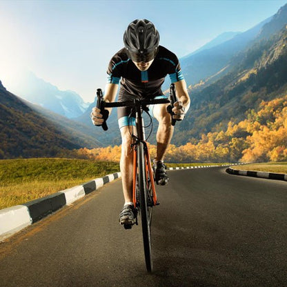 Casque velo visiere pour velo de route