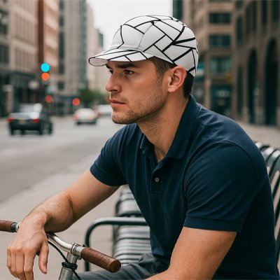 Casquette cycliste propre