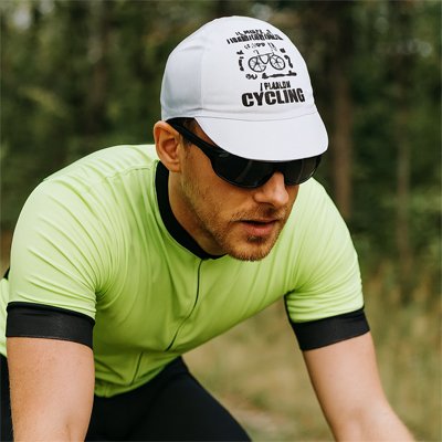Casquette cycliste stylé