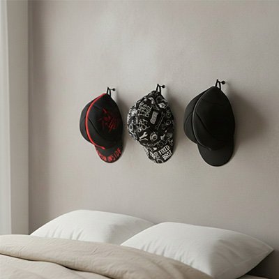 Casquette cycliste stylé noire