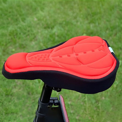 Couvre selle velo mousse rouge