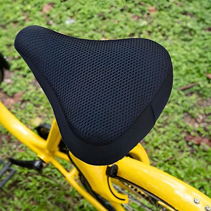 Couvre selle velo noir plaine