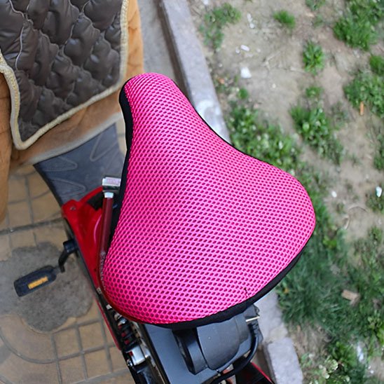 Couvre selle velo rose epouse forme selle