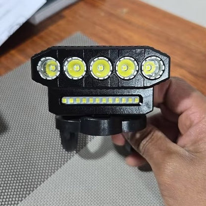 Eclairage pour velo 5 led