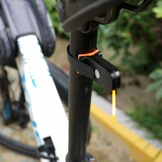 éclairage pour vélo arrière discret