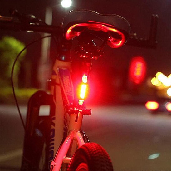 éclairage vélo arrière