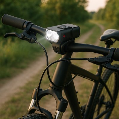 Eclairage velo compact et robuste