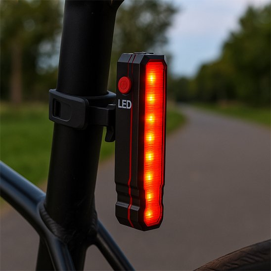 Éclairage vélo feu arrière