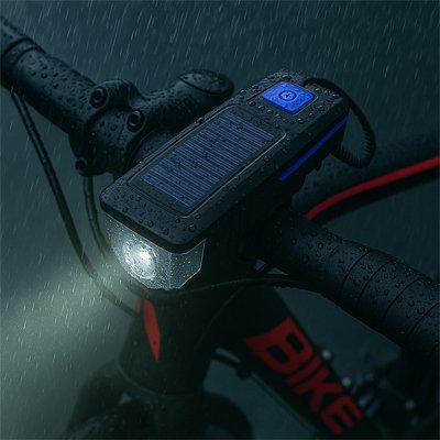 Éclairage vélo résistant à l'eau