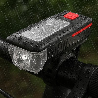 Éclairage vélo waterproof sonore