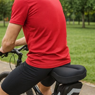 Housse de selle bonne ventilation