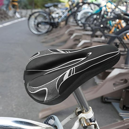 Housse de selle en gel moelleux