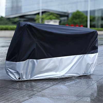 Housse transport velo blanc et noir impermeable