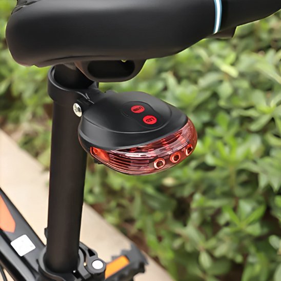 Lumiere sur velo​ laser