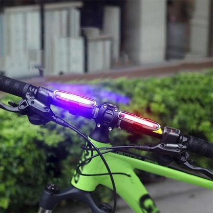 Lumiere velo rouge et bleue