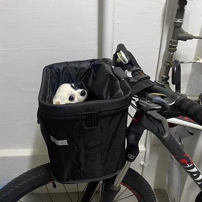 panier chien velo pour petit chien facile a nettoyer