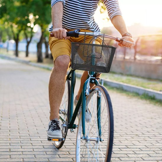 panier vélo amovible léger en grille