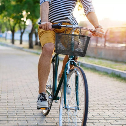 panier vélo amovible léger en grille