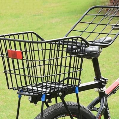 panier velo avec courvercle