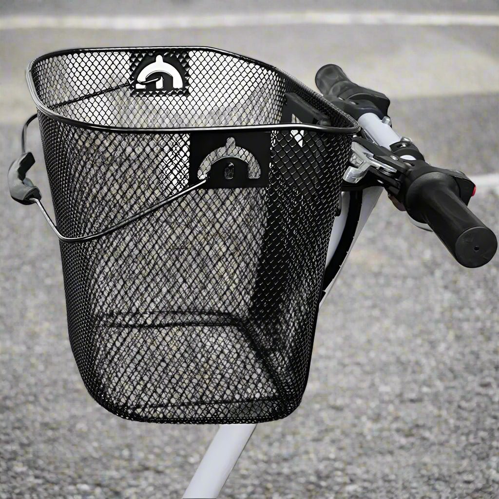 panier metallique amovible sur trotinettes