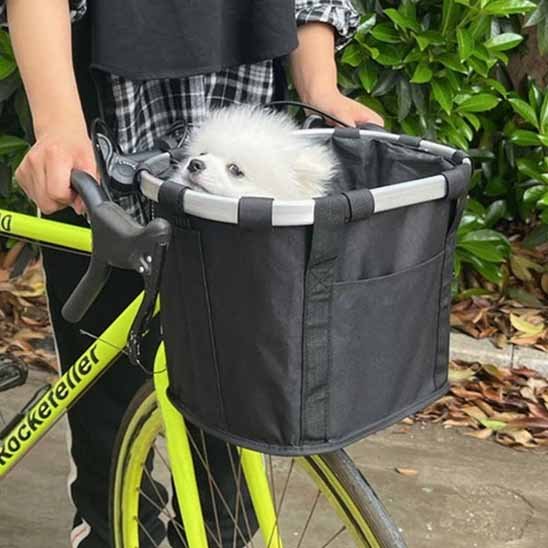 paniers velos pour petits chiens