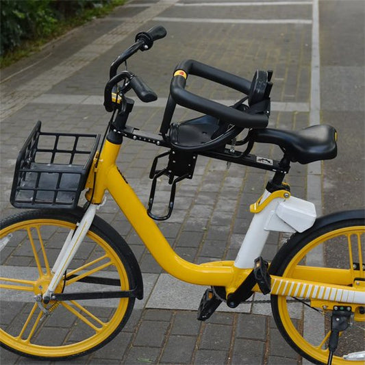 Porte bebe velo avec appui pied