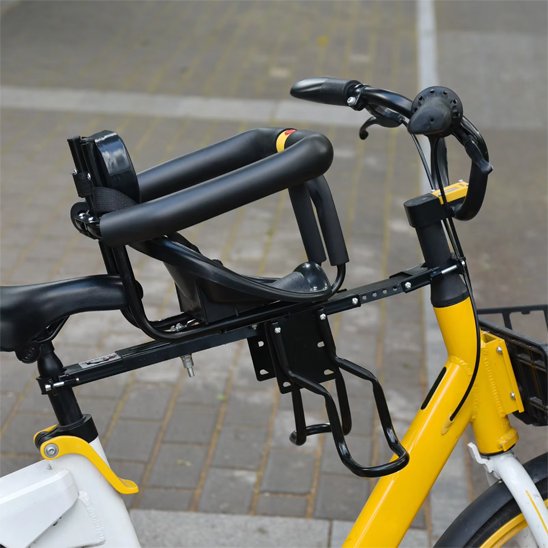 Porte bebe velo simulation siege, pedale et guidon