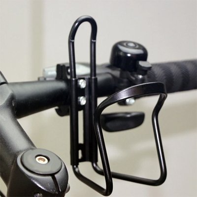 porte bouteille sur guidon velo