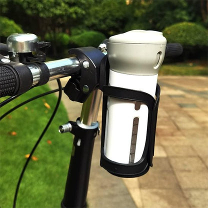 Porte bouteille sur guidon velo