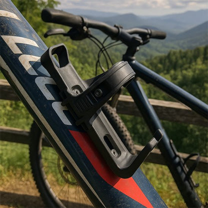 Porte gourde sur cadre velo