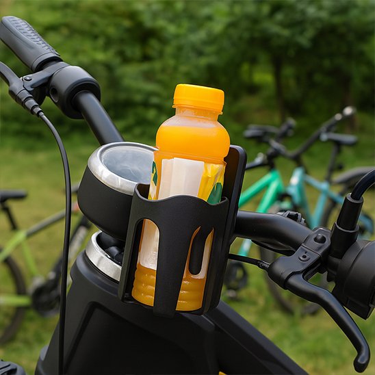 Porte gourde sur guidon velo