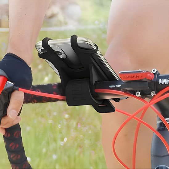 porte portable pour velo caoutchouc